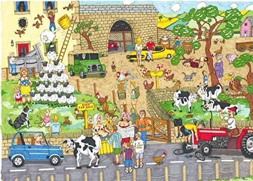 The House of Puzzles (3848) - "Funny Farm" - 1000 pezzi