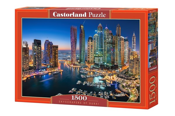 Castorland (C-151813) - "Skyscrapers of Dubai" - 1500 pezzi
