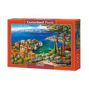 Castorland (C-151776) - "Cote d’Azur" - 1500 pezzi