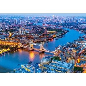 Castorland (C-104291) - "Aerial View of London" - 1000 pezzi