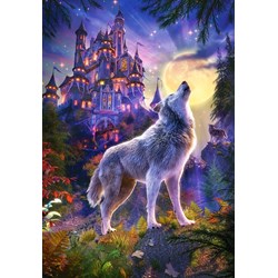 Castorland (C-104178) - "Wolf Castle" - 1000 pezzi