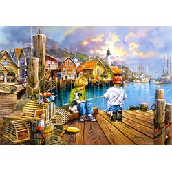 Castorland (C-104192) - "At the Dock" - 1000 pezzi