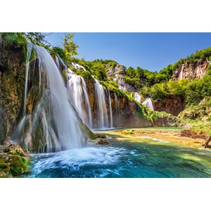 Castorland (C-104185) - "Land of the Falling Lakes" - 1000 pezzi