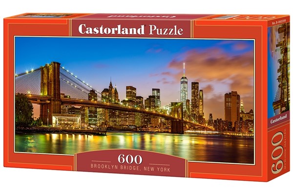 Castorland (B-060399) - "Brooklyn Bridge, New York" - 600 pezzi