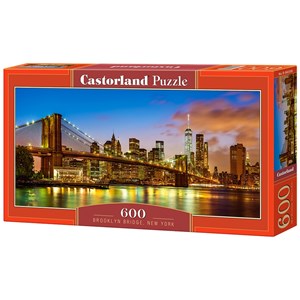 Castorland (B-060399) - "Brooklyn Bridge, New York" - 600 pezzi