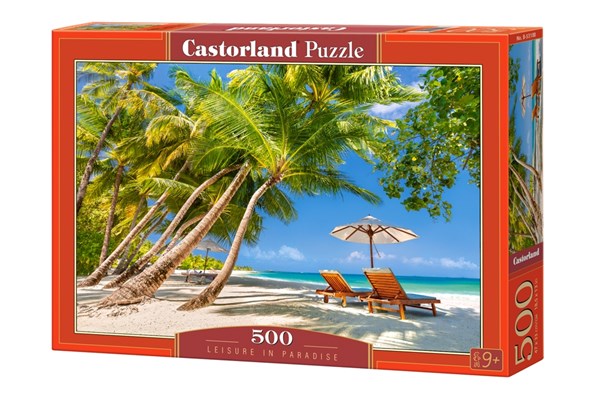 Castorland (B-53100) - "Leisure in Paradise" - 500 pezzi