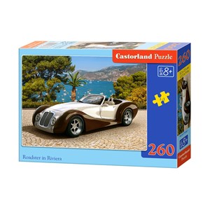 Castorland (B-27538) - "Roadster in Riviera" - 260 pezzi