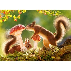 Castorland (B-27521) - "Squirrel's Forest Life" - 260 pezzi