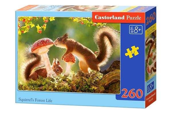 Castorland (B-27521) - "Squirrel's Forest Life" - 260 pezzi