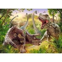 Castorland (B-018413) - "Dinosaur Battle" - 180 pezzi