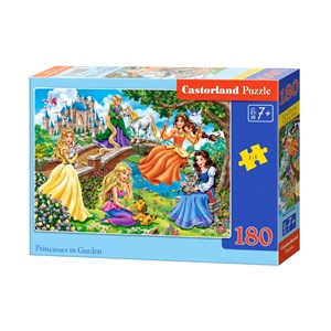 Castorland (B-018383) - "Princesses in Garden" - 180 pezzi