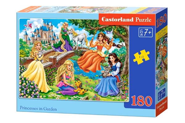 Castorland (B-018383) - "Princesses in Garden" - 180 pezzi