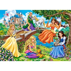 Castorland (B-018383) - "Princesses in Garden" - 180 pezzi