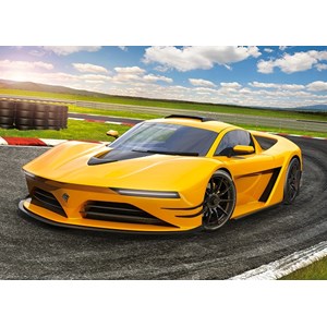 Castorland (B-13500) - "Yellow Sportscar" - 120 pezzi
