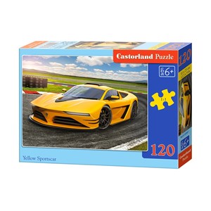 Castorland (B-13500) - "Yellow Sportscar" - 120 pezzi