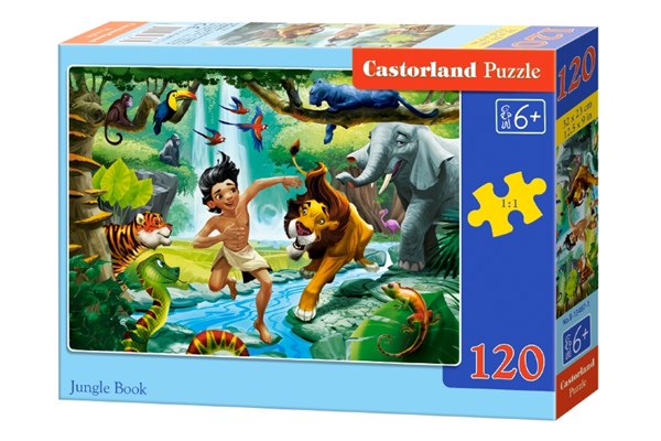 Castorland (B-13487) - "Jungle Book" - 120 pezzi