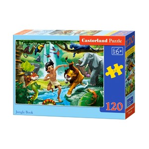 Castorland (B-13487) - "Jungle Book" - 120 pezzi