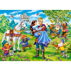 Castorland (B-13463) - "Snow White, Happy Ending" - 120 pezzi