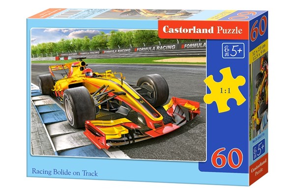 Castorland (B-066179) - "Racing Bolide on Track" - 60 pezzi