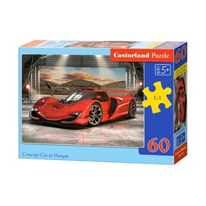 Castorland (B-066162) - "Concept Car in Hangar" - 60 pezzi