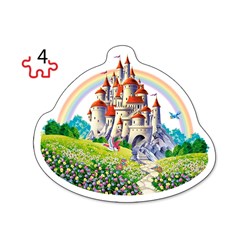 Castorland (B-005109) - "Snow White's Story" - 3 4 6 9 pezzi