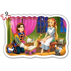 Castorland (B-005093) - "Fairytale Love" - 3 4 6 9 pezzi