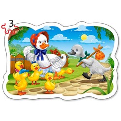 Castorland (B-005086) - "Classic Fairy Tales" - 3 4 6 9 pezzi