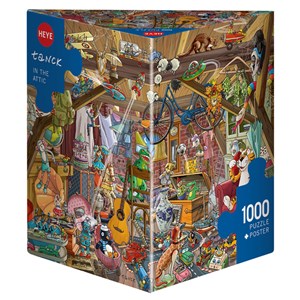 Heye (29885) - Birgit Tanck: "In The Attic" - 1000 pezzi