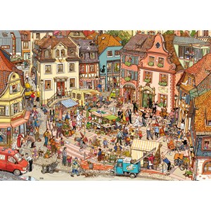 Heye (29884) - Doro Göbel: "Market Place" - 1000 pezzi