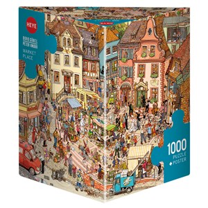 Heye (29884) - Doro Göbel: "Market Place" - 1000 pezzi