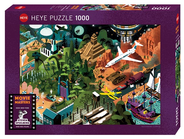 Heye (29883) - Alexandre Clerisse: "Steven Spielberg Films" - 1000 pezzi