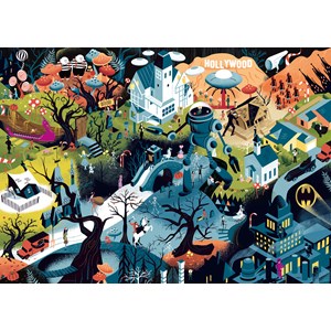 Heye (29882) - Alexandre Clerisse: "Tim Burton Films" - 1000 pezzi