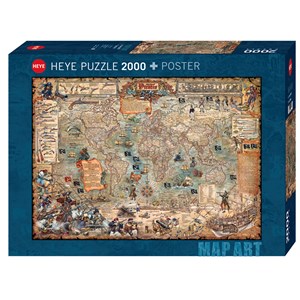 Heye (29847) - Rajko Zigic: "Pirate World" - 2000 pezzi