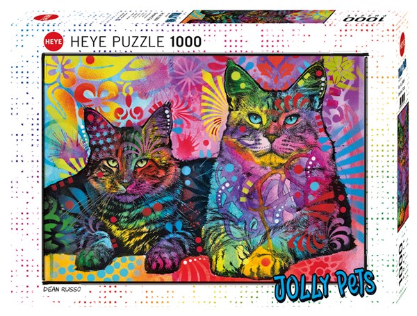 Heye (29864) - Dean Russo: "Devoted 2 Cats" - 1000 pezzi
