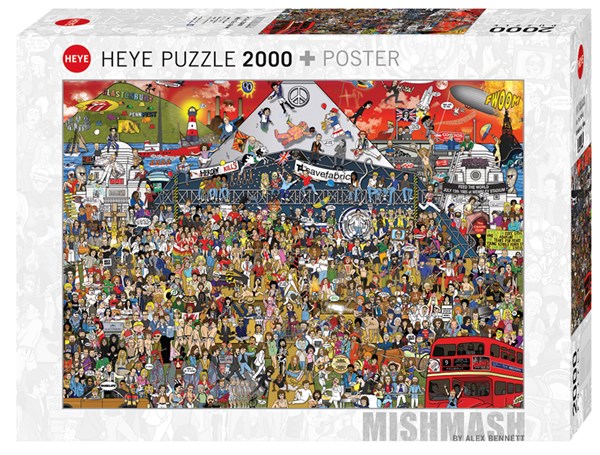 Heye (29848) - Alex Bennett: "British Music History" - 2000 pezzi