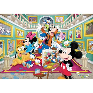 Educa (17695) - "Mickey Art Gallery" - 1000 pezzi