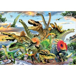 Educa (17961) - "Dinosaurs" - 500 pezzi