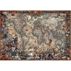 Educa (18008) - "Pirates Map" - 2000 pezzi