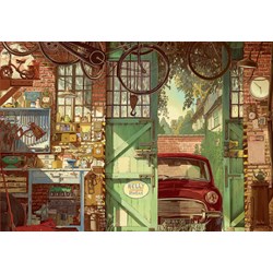 Educa (18005) - Arly Jones: "Old Garage" - 1500 pezzi