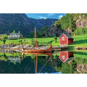 Educa (18006) - "Viking ship" - 1500 pezzi