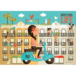 Educa (17987) - "Drive your life" - 500 pezzi