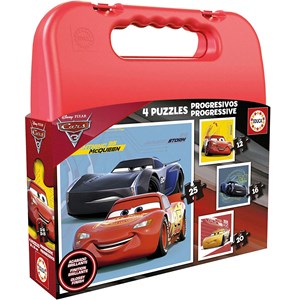 Educa (17175) - "Cars 3" - 12 16 20 25 pezzi