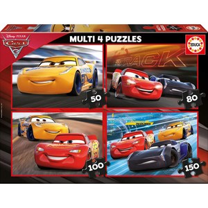 Educa (17179) - "Cars 3" - 50 80 100 150 pezzi