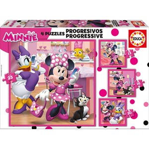 Educa (17630) - "Minnie Happy Helpers" - 12 16 20 25 pezzi