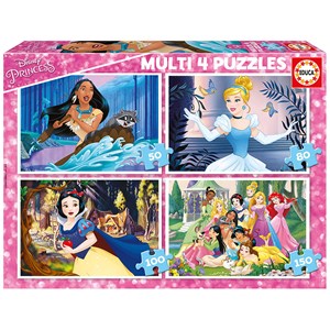 Educa (17637) - "Disney Princess" - 50 80 100 150 pezzi