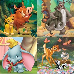 Educa (18104) - "Disney Animals" - 12 16 20 25 pezzi