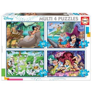 Educa (18105) - "Disney Classics" - 50 80 100 150 pezzi