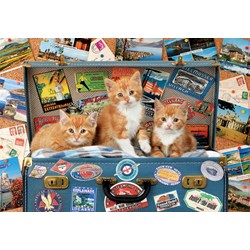 Educa (18065) - "Travelling kittens" - 200 pezzi