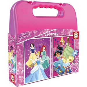 Educa (17640) - "Disney Princess Case" - 48 pezzi