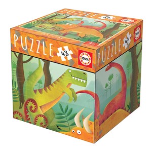 Educa (18076) - "Dinosaurs" - 48 pezzi